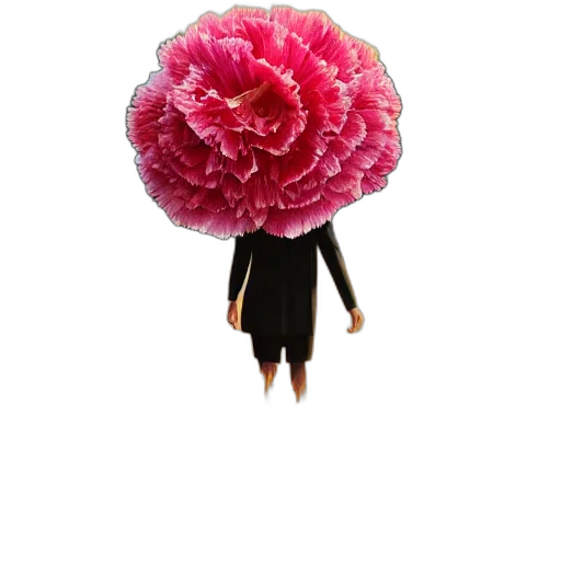 flower, umbrella, hat, crown transparent PNG cut-out