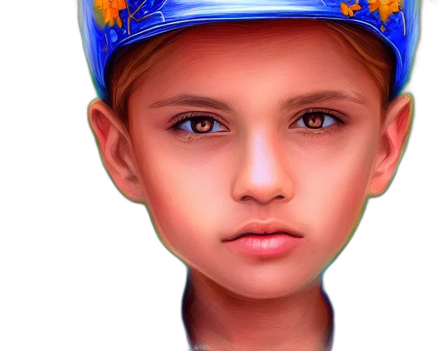face, hat, mask, photorealistic, cartoon, 3d render, oil painting, metaphysical transparent PNG cut-out