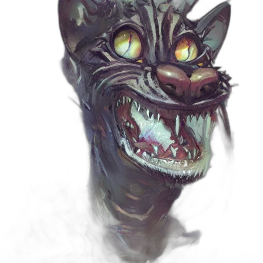 creature, mask, dragon, face, concept art, fantasy art, photorealistic, comic book art transparent PNG cut-out