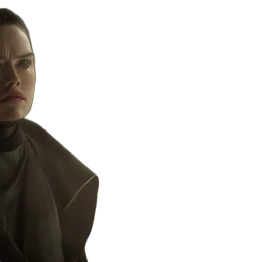 face, movie, still, daisy, ridley, sith, empress, wearing transparent PNG cut-out