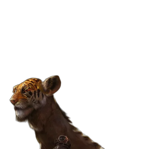 animal, creature, staff, crown, 3d render, concept art, photorealistic, fantasy art transparent PNG cut-out