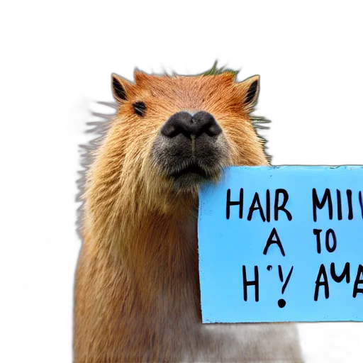 hair, animal, hat, crown, realistic, high, quality, photo transparent PNG cut-out