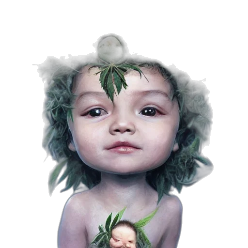 face, mask, creature, crown transparent PNG cut-out