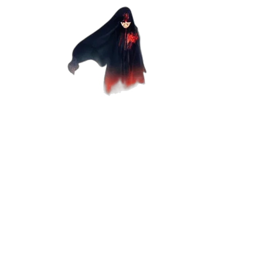 creature, mask, umbrella, dress transparent PNG cut-out
