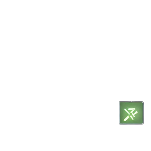 robot, sword, staff, weapon, pixel art, green, monochrome, earth tones transparent PNG cut-out