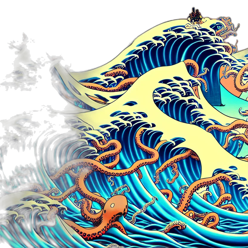 dragon, fantasy art, concept art, vaporwave transparent PNG cut-out