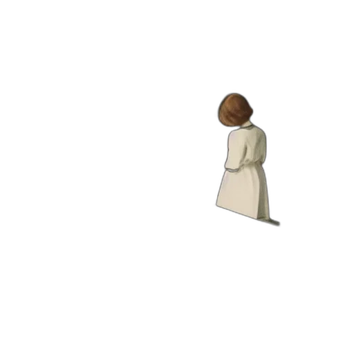dress, staff, hat, robot transparent PNG cut-out
