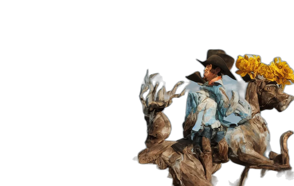 hat, staff, animal, concept art transparent PNG cut-out