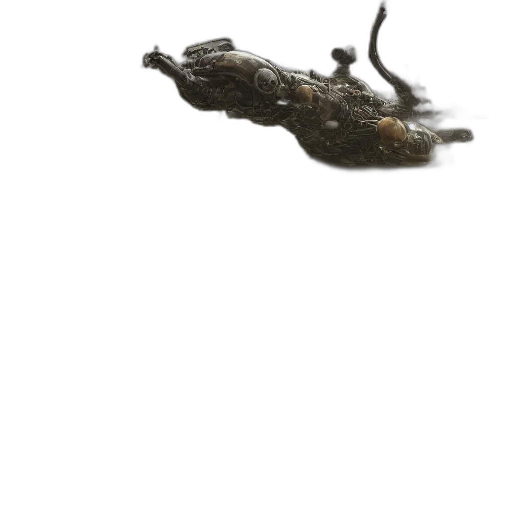 animal, dragon, staff, creature, concept art, photorealistic, 3d render, fantasy art transparent PNG cut-out