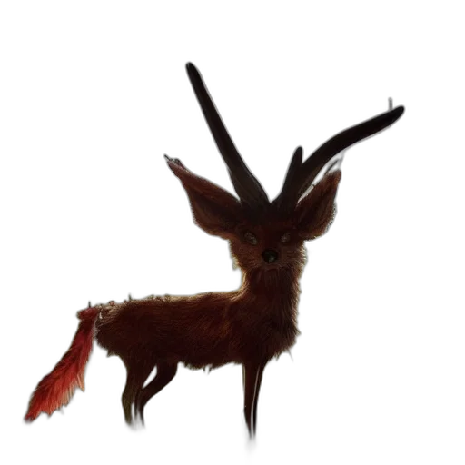 animal, creature, staff, hair transparent PNG cut-out