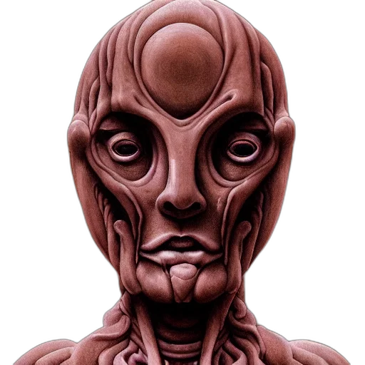 face, mask, creature, robot transparent PNG cut-out
