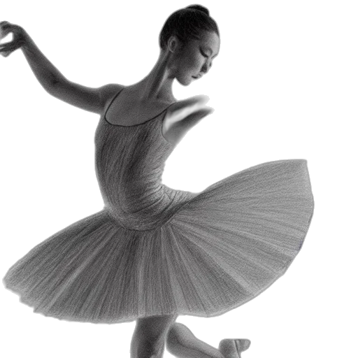 dress, photorealistic, monochrome, gorgeous transparent PNG cut-out