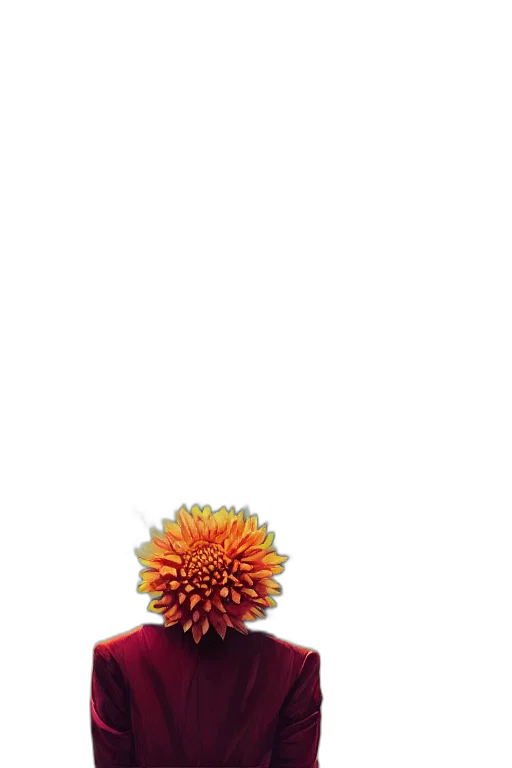 flower, hair, crown, staff, photorealistic, 3d render, pixel art, concept art transparent PNG cut-out