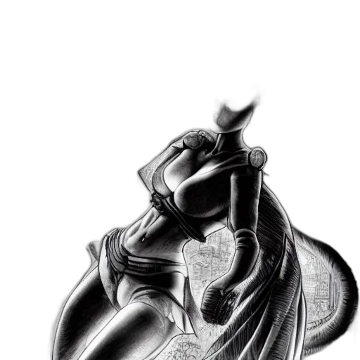 crown, jewelry, sword, weapon, pencil sketch, photorealistic, 3d render, fantasy art transparent PNG cut-out