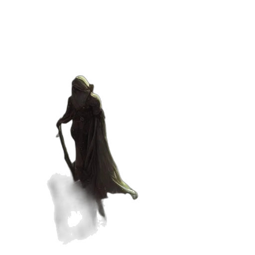 dress, creature, staff, sword, concept art, 3d render, pixel art, fantasy art transparent PNG cut-out