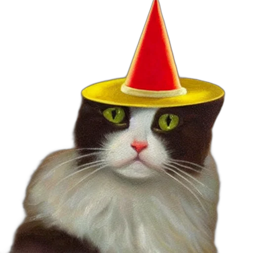 hat, crown, staff, animal transparent PNG cut-out