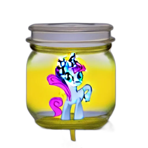 bottle, staff, pixel art, vaporwave transparent PNG cut-out