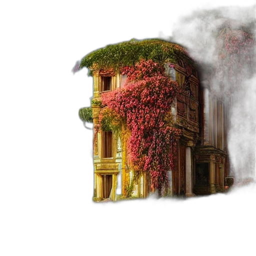 building, tree, furniture, concept art transparent PNG cut-out