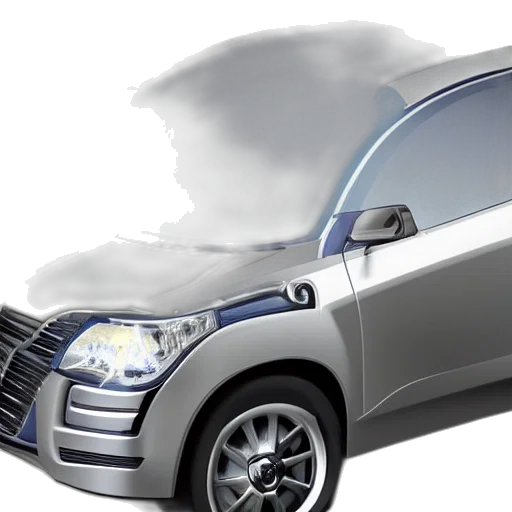 car, photorealistic, 3d render, concept art, which, looks, like, walter transparent PNG cut-out