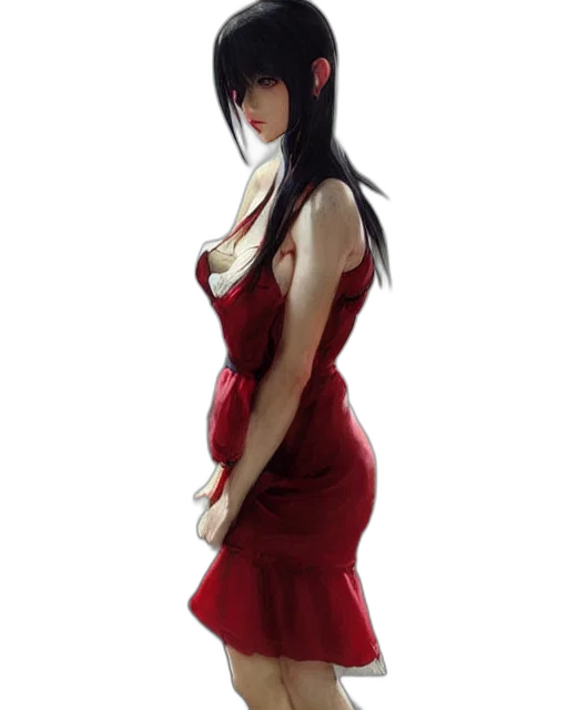 dress, staff, photorealistic, concept art transparent PNG cut-out