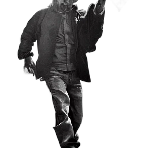 jacket, staff, mask, concept art transparent PNG cut-out