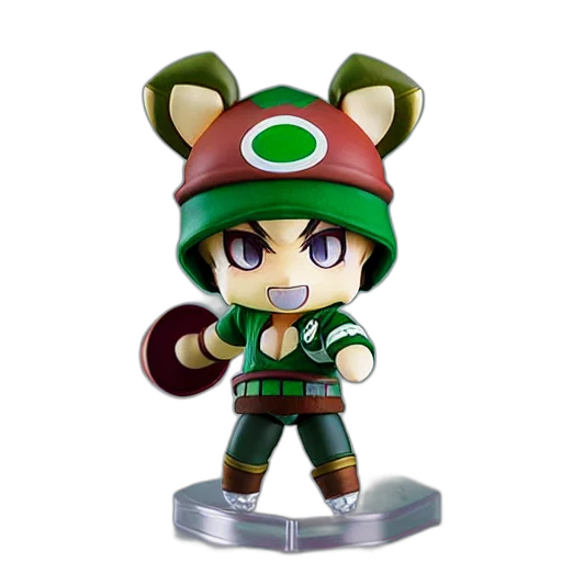 3d render, teemo, league, legends transparent PNG cut-out