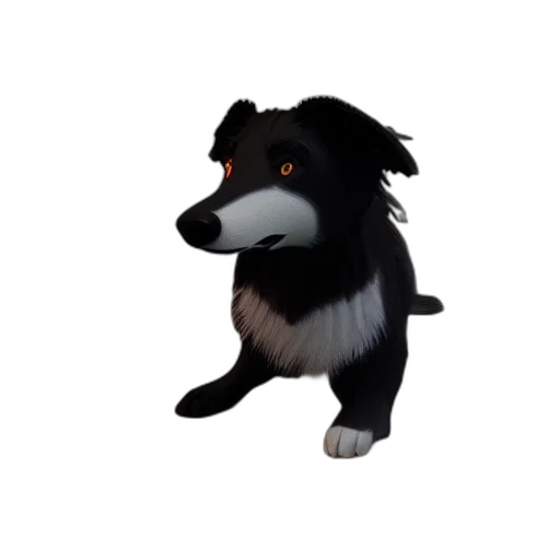 animal, staff, creature, 3d render transparent PNG cut-out