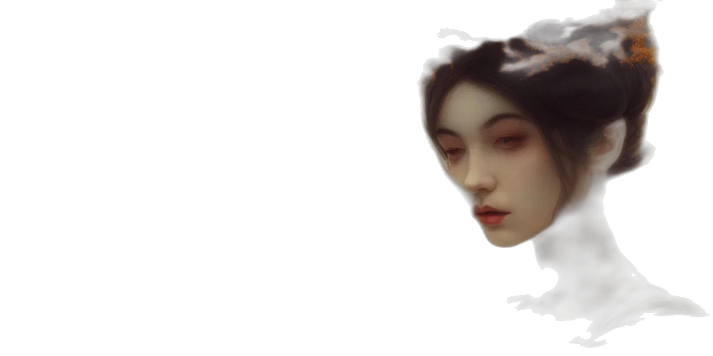 face, mask, crown, creature transparent PNG cut-out