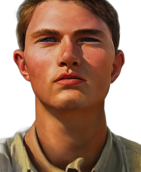 face, staff, weapon, animal, photorealistic, oil painting, fantasy art, concept art transparent PNG cut-out