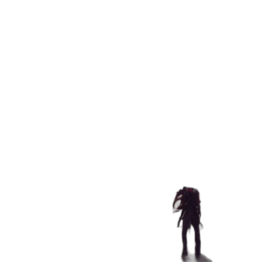 creature, robot, hair, animal, anime, pixel art, concept art, comic book art transparent PNG cut-out