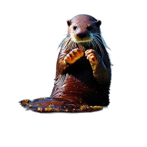animal, creature, hat, staff transparent PNG cut-out