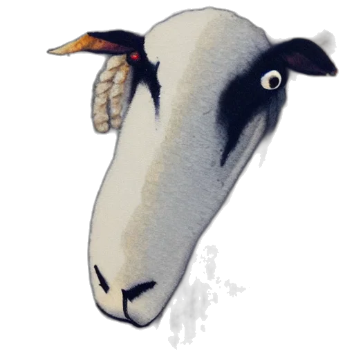 animal, face, staff, mask, 3d render, photorealistic, concept art, pixel art transparent PNG cut-out