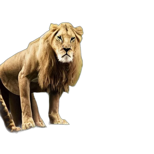 animal, crown, creature, staff, concept art, 3d render, photorealistic, fantasy art transparent PNG cut-out