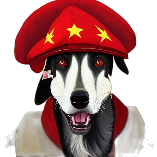 staff, animal, hat, photorealistic transparent PNG cut-out