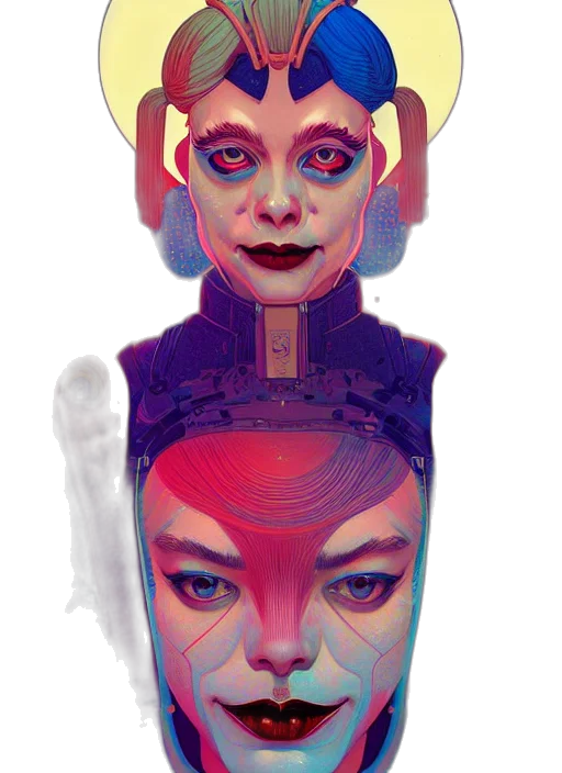 mask, face, robot, crown transparent PNG cut-out