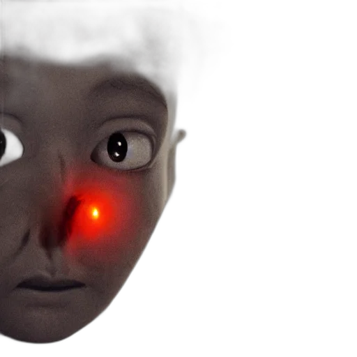 robot, face, mask, creature transparent PNG cut-out