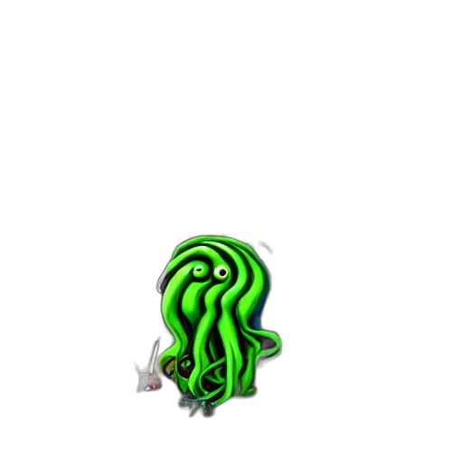 creature, hair, animal, staff transparent PNG cut-out