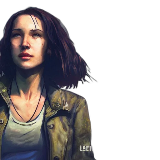jacket, concept art, comic book art, photorealistic transparent PNG cut-out