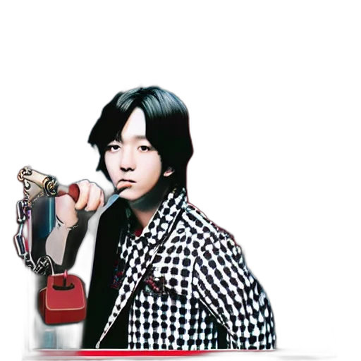 robot, staff, bottle, photorealistic transparent PNG cut-out