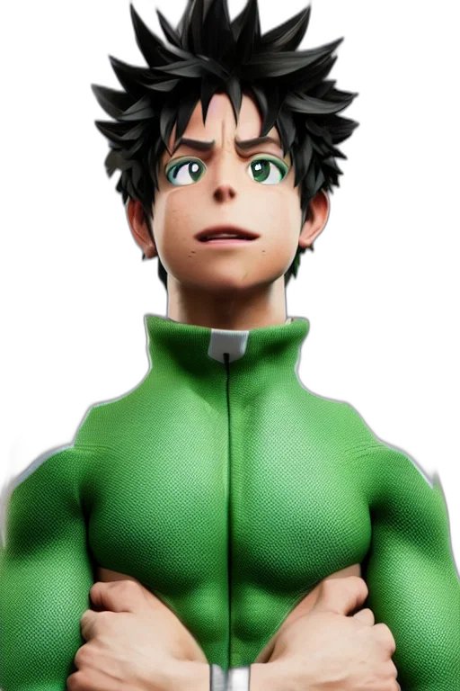 face, creature, animal, jacket, 3d render, concept art, anime, comic book art transparent PNG cut-out
