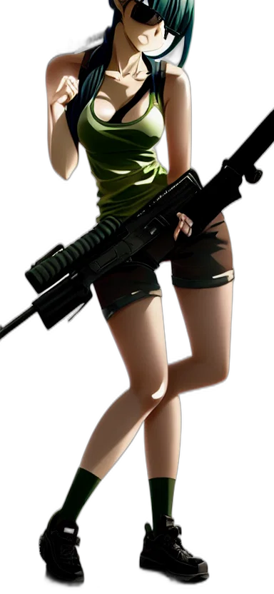 weapon, staff, dress, 3d render transparent PNG cut-out