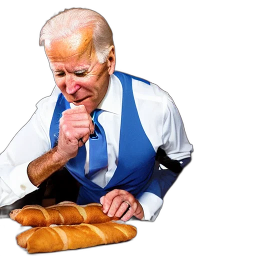 food, creature, weapon, animal, joe, biden, cutting, open transparent PNG cut-out