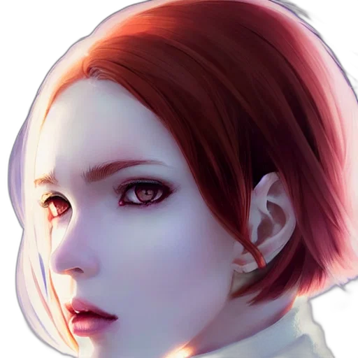 face, mask, robot, jacket, fantasy art, photorealistic, concept art, anime transparent PNG cut-out