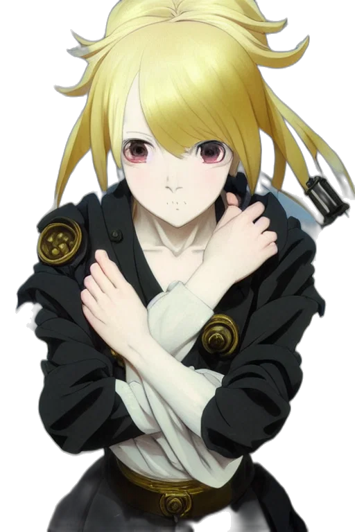 jacket, staff, jewelry, weapon transparent PNG cut-out