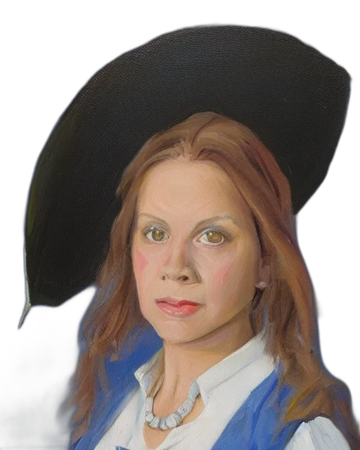 face, hat, staff, jacket transparent PNG cut-out