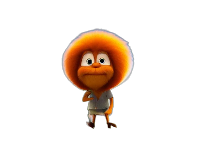 staff, hair, animal, creature, 3d render, concept art, cartoon, photorealistic transparent PNG cut-out