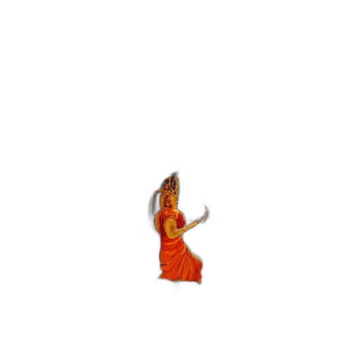 staff, dress, animal, dragon, pixel art, 3d render, concept art, oil painting transparent PNG cut-out