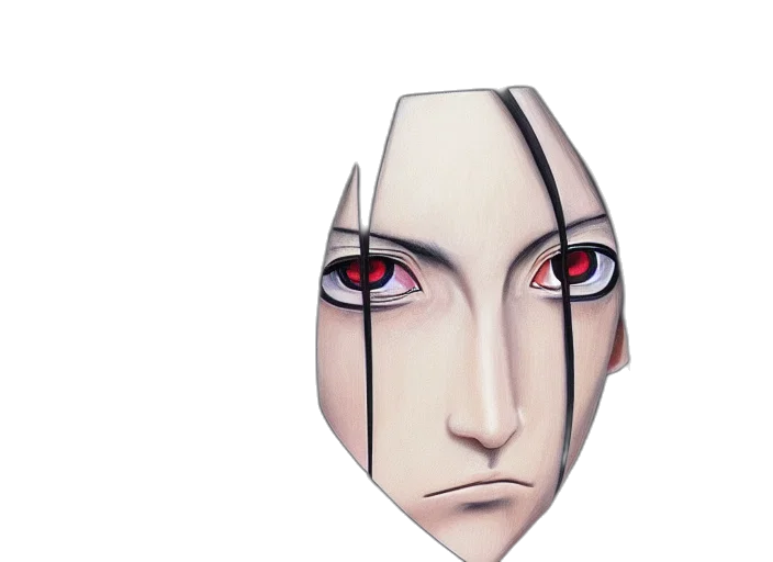 mask, face, robot, creature transparent PNG cut-out