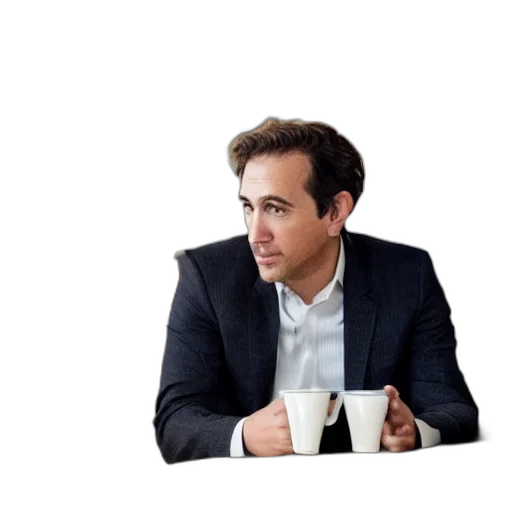 staff, face, hair, jacket, photorealistic, concept art, office, scene transparent PNG cut-out