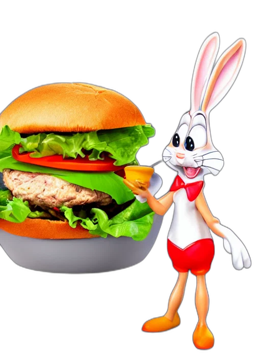 food, animal, creature, 3d render transparent PNG cut-out